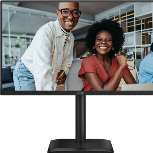 AOC 24E4UJ 24" IPS 1920x1080 VGA HDMI DP Spkrs Height Adjust 5yr wty