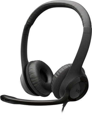 Logitech H390 USB-C Headset - BLACK