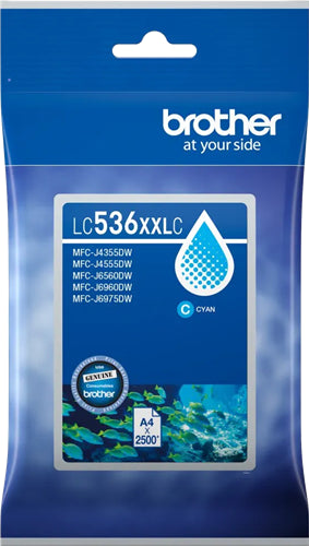 Brother LC536XXLBC Cyan Ink Cartridge