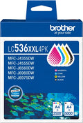 Brother LC536XXL4PK 4 - Pack Ink Cartridge