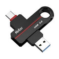 Netac US18 USB3.2 + Type-C Dual Flash Drive 256GB UFD