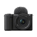 Sony Alpha ZVE10 24.2MP APS-C M/less Cam E Mount w/16-50 II Black