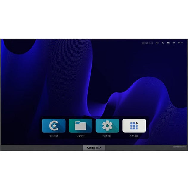 CommBox LED Board Gen2 138" 16:9 Impact Resistant 1.5mm Pixel Pitch