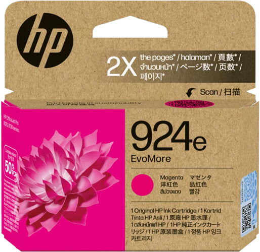 HP 924e EvoMore Magenta Original Ink Cartridge