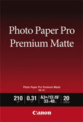 Canon PM-101 A3+ Matte 210gsm Photo Paper Pro Premium - 20 Sheets