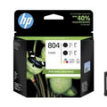 HP 804 Clr/Black Ink Cartridge Combo 3-Pack