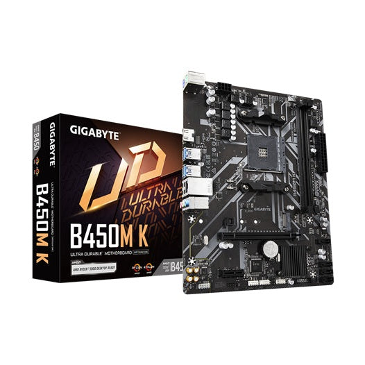 Gigabyte B450M K mATX AM4 DDR4 Motherboard