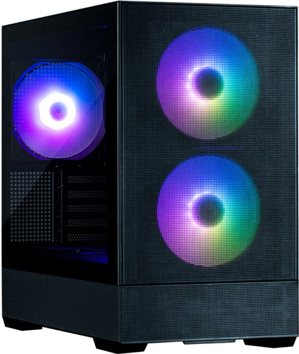 Zalman P30 AIR mATX Mini Tower Case 3x120mm ARGB Black