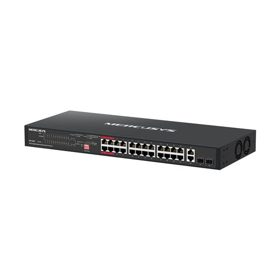 Mercusys MS128GP 28 Port Gigabit Switch Steel Case 24x PoE+