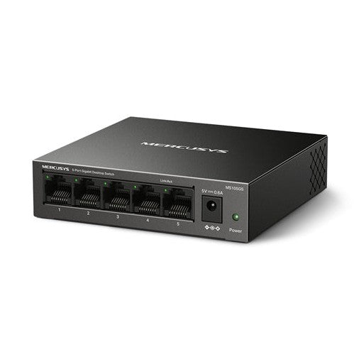 Mercusys MS105GS 5 Port Gigabit Switch Steel Case