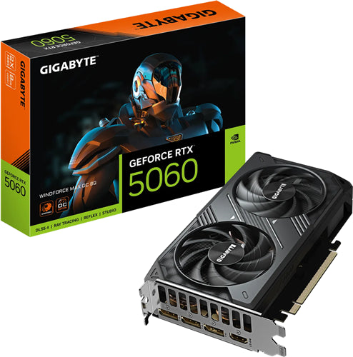 Gigabyte GV-N5060WF2MAX OC-8GD RTX5060 8GB PCIE Graphics Card
