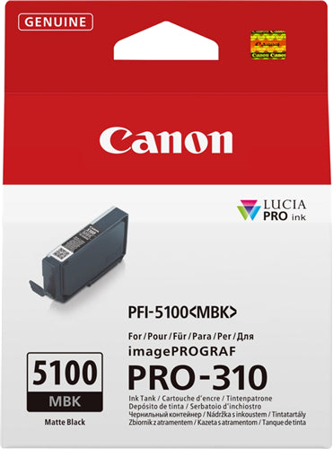 Canon PFI-5100MBK Ink Matte Black