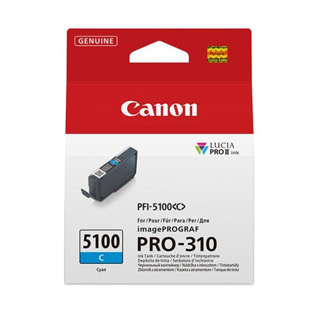 Canon PFI-5100C Ink Cyan