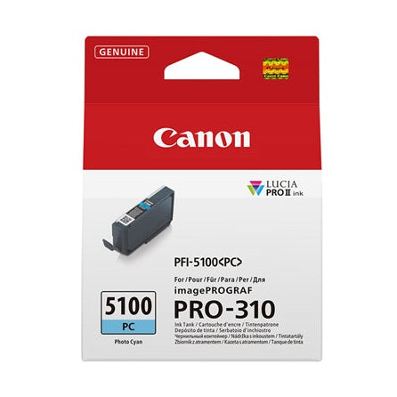 Canon PFI-5100PC Ink Photo Cyan