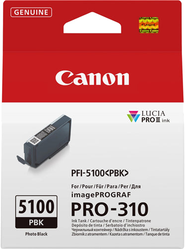 Canon PFI-5100PBK Ink Photo Black