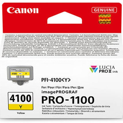 Canon PFI-4100Y Ink Yellow