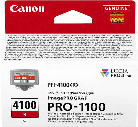 Canon PFI-4100R Ink Red