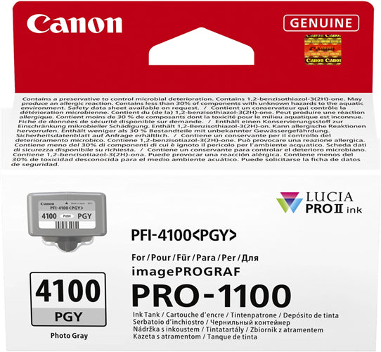 Canon PFI-4100PGY Ink Photo Grey