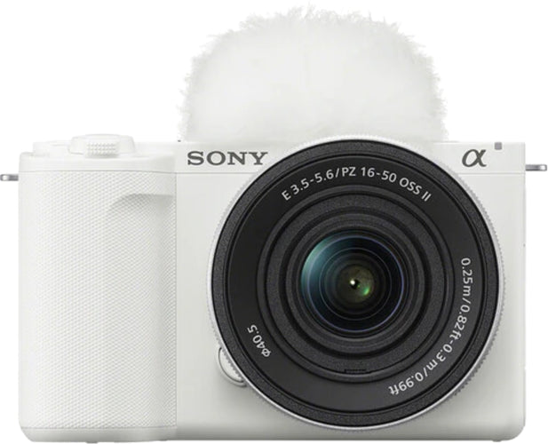 Sony Alpha ZVE10 II 26MP APS-C E Mount w/16-50 WHite