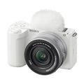 Sony Alpha ZVE10 II 26MP APS-C E Mount w/16-50 WHite