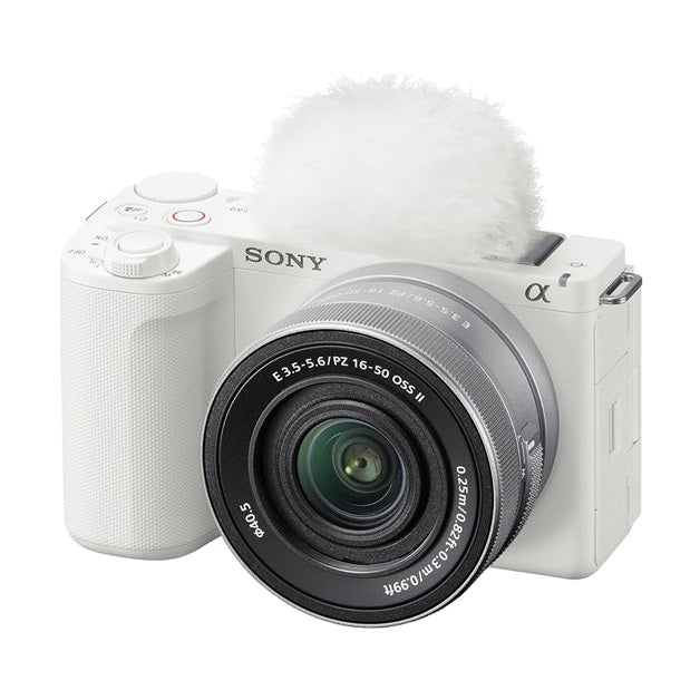 Sony Alpha ZVE10 II 26MP APS-C E Mount w/16-50 WHite