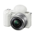 Sony Alpha ZVE10 24.2MP APS-C M/less Cam E Mount w/16-50 II white