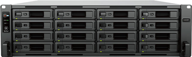 Synology RS2825RP+ 16 Bay Quad-Core 8GB RAM 3U R/Mount NAS