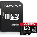 ADATA High Endurance microSDXC UHS-I U3 A2 V30 Card with Adapter 128GB