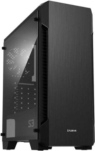 Zalman S3 ATX Black Mid Tower Case
