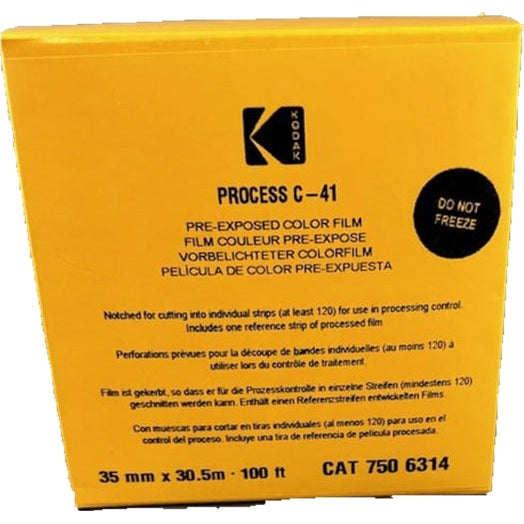 Kodak 35mm x100ft C41 Control Strip Roll