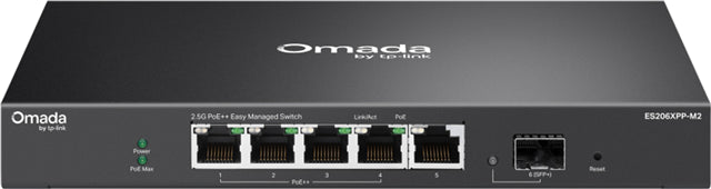 TP-Link ES206XPP-M2 6 Port 2.5Gb Omada SDN PoE Switch