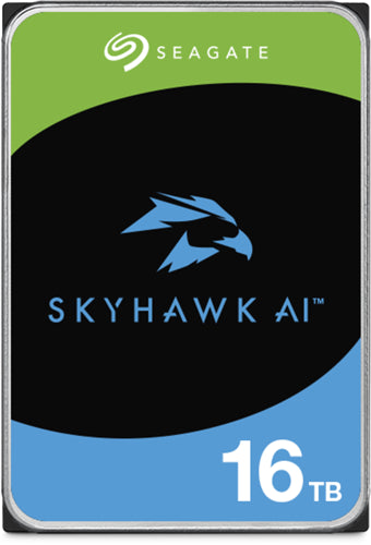 Seagate SkyHawk AI 16TB SATA 3.5"MB Surveillance HDD