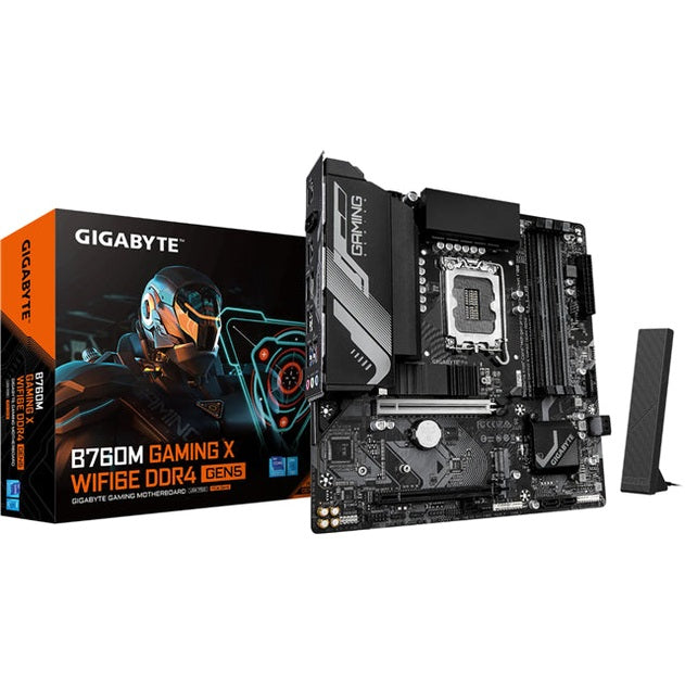 Gigabyte B760M Gaming X Wifi6E DDR4 Gen5 Motherboard