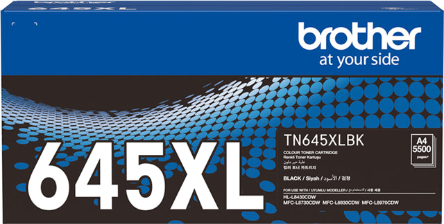 Brother TN645XLBK High Yield Toner Black