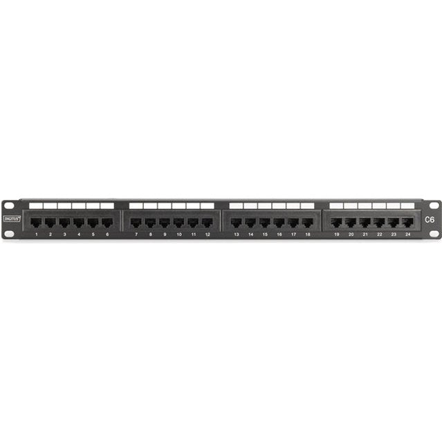 Digitus 24-Port CAT6 19" Patch Panel - Unshielded Class E