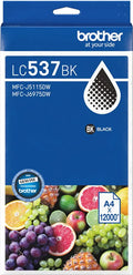 Brother LC537BK Black Ink Cartridge