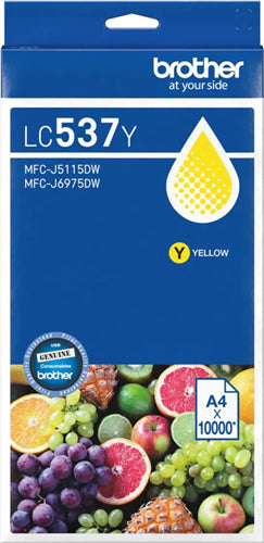 Brother LC537Y YellowInk Cartridge