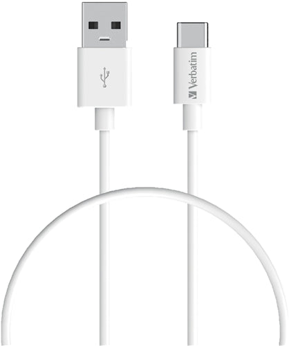 Verbatim Charge & Sync USB-C Cable 1m - White