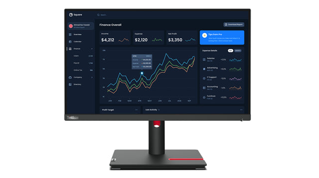 Lenovo ThinkVision T22I-30 21.5" FHD (HDMI+DP+VGA) 3 Year Warranty