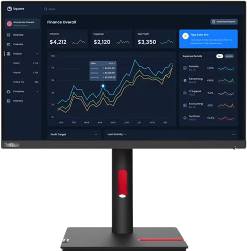 Lenovo ThinkVision T22I-30 21.5" FHD (HDMI+DP+VGA) 3 Year Warranty