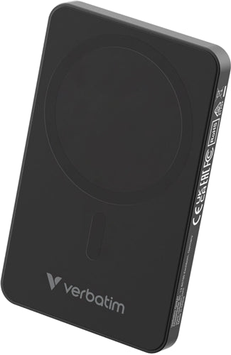 Verbatim Power Bank Magnetic Wireless 10,000mAh Essential - Black