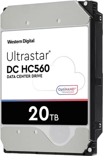 WD Ultrastar DC HC560 SATA 3.5" 7200RPM 512MB 20TB NAS HDD