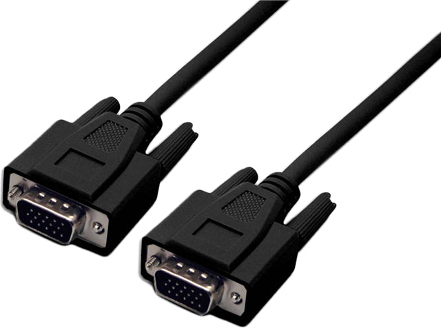 Dynamix 2m VGA Male/Male Monitor Cable Moulded Max Res: 800x600