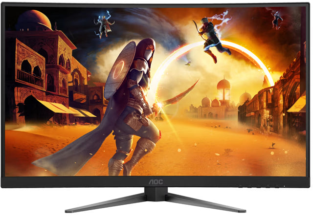 AOC CQ27G4 27" Curved 2560x1440 QHD 1ms HDMI DP 260Hz Ergo Monitor