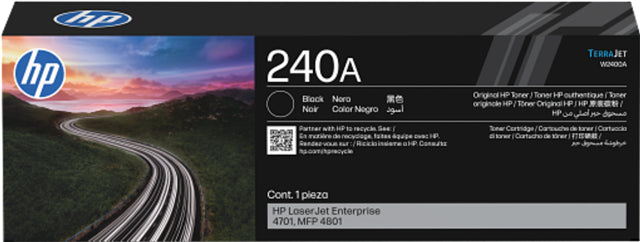 HP 240A Black Original  LaserJet Toner Cartridge