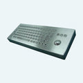Inputel Stainless Steel Keyboard + Trackball ~ USB
