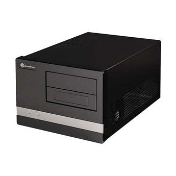 SilverStone SG02B-F Sugo mATX Black Cube SFF Case 23L