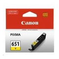 Canon CLI651Y Yellow Ink Cartridge
