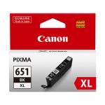Canon CLI651XLBK XL Black High Yield Ink Cartridge