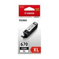 Canon PGI670XLBK Pigment Black High Yield Ink Cartridge